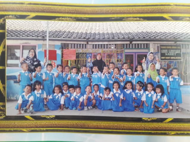 Kegiatan belajar di TK PKK Siwi Lestari